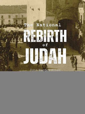 cover image of The National Rebirth of Judah